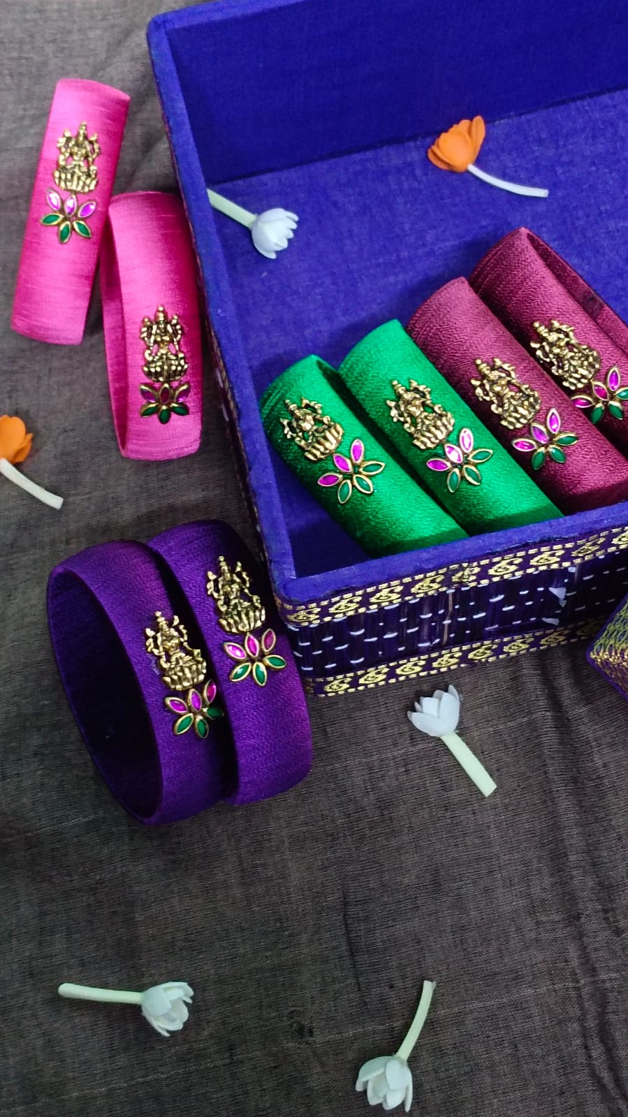 Silk Thread Bangles 3